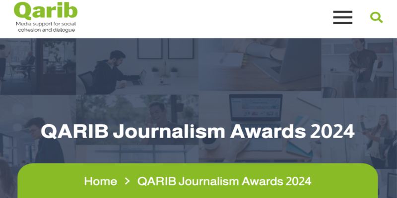 Qarib is funded by the French development agency AFD and implemented by the French media development agency CFI.