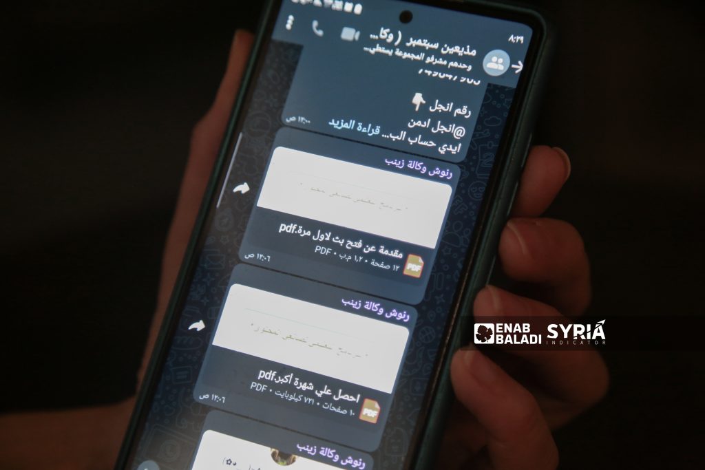 A screenshot showing the Bigo Live application (Syria Indicator/Enab Baladi)
